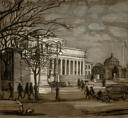 Low Library drawing