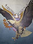 American Eagle Emblem Original Painting
