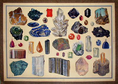 Heimburg Mineral Illustration