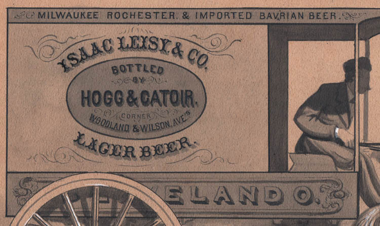 Isaac Leisy and Co. Lager Beer Wagon