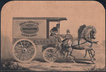 Isaac Leisy Lager Beer Wagon