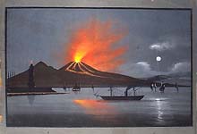 Paintings of Mount Vesuvius