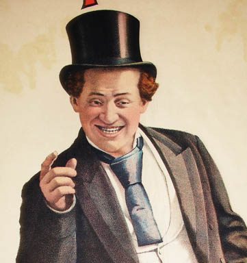 Hoyt's A Trip to Chinatown detail