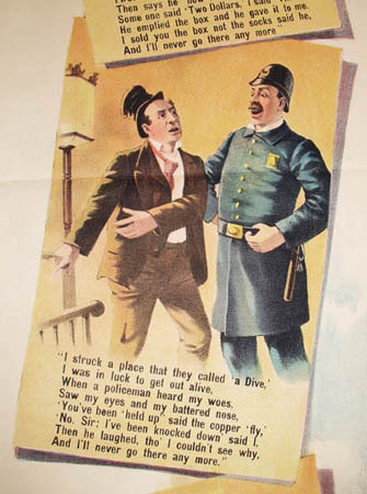 Hoyt's A Trip to Chinatown detail