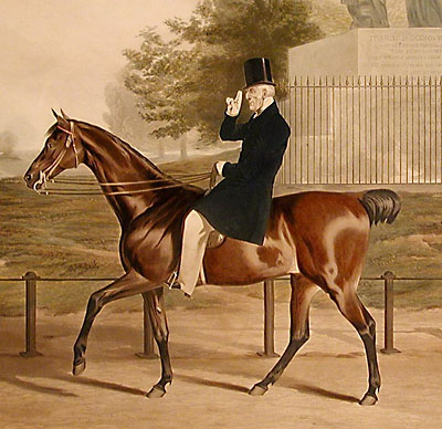 Detail of the Duke of Wellington in Hyde Park