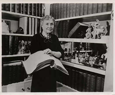 Helen Keller photograph