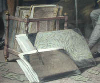 detail with books