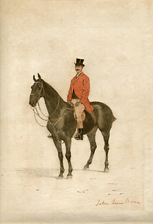 J.L. Brown redcoat rider