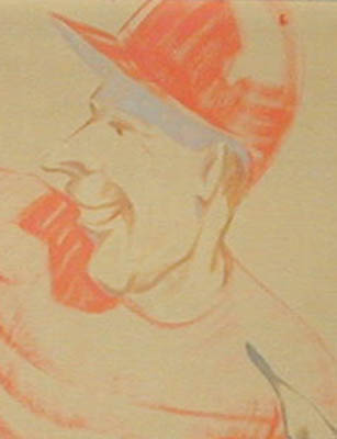 Detail of rider