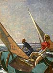 Hanson Oil Painting - Women Sailing