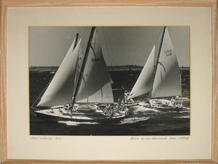 Start of the Bermuda Race, 1958, featuring Seal