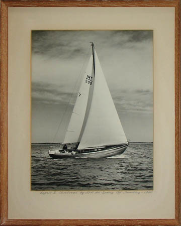 Photograph of Yacht Esprit II, 1960 Off Soundings Club Regatta