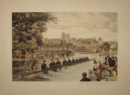 Eton - The 4th of June, Procession of the Boats