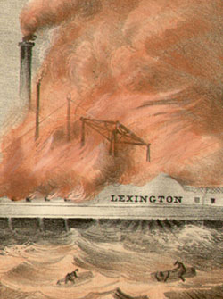 Lexington Boat fire