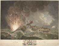 Naval Combat [between the Quebec and the Surveillante]