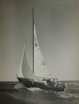 Fall Off Soundings Race, Sundancer Yacht, 1961, photograph