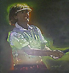 Portrait of Woman Golfer