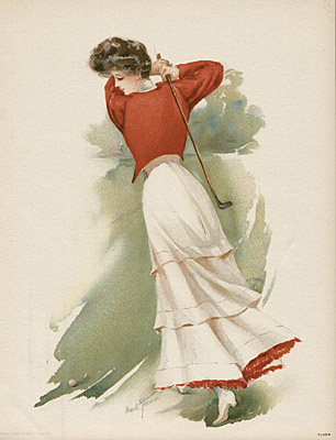 Woman Golfer, No. 80A