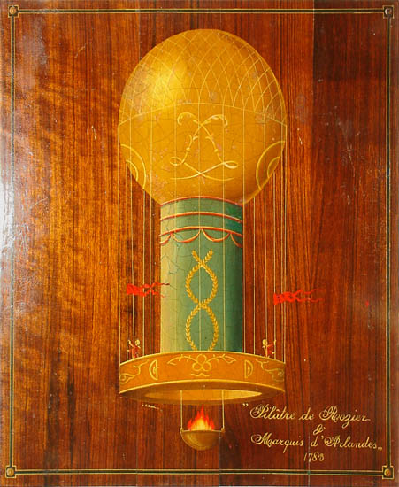 Pilatre de Rozier and Marquis d'Arlandes, 1783