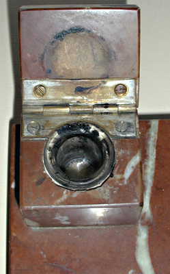 Czech Plane Model Inkwell Detail