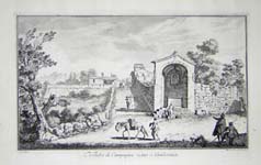 Sites of Tuscan Villas by Zocchi