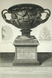Warwick Vase from Piranesi's Vasi