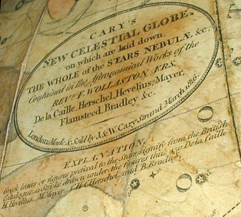 detail: cartouche