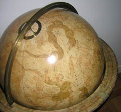 Cary Celestial Floor Globe