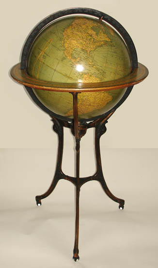 Denoyer-Geppert Terrestrial Floor Globe