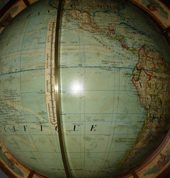 Detail of globe