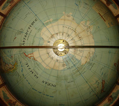 Detail of globe