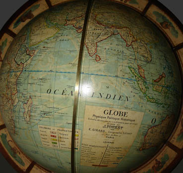 Detail of globe