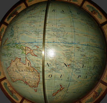 Detail of globe