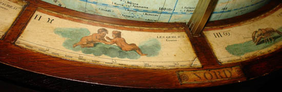 Detail of horizon band