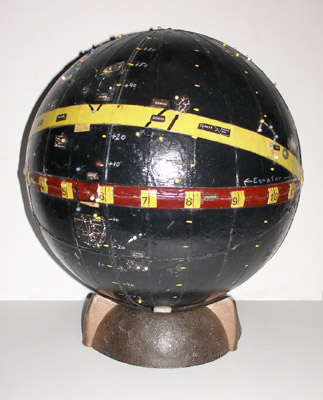Handmade celestial globe
