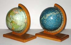 Reimer Bookend Globes