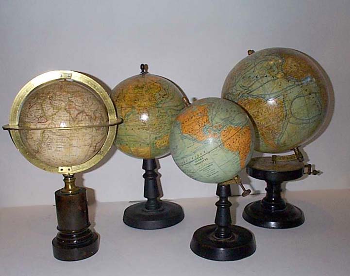 French Table Globes