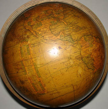 Andrews 8-Inch Terrestrial Globe detail