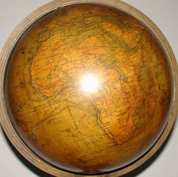 Andrews 8-Inch Terrestrial Globe detail