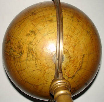 Andrews 8-Inch Terrestrial Globe detail