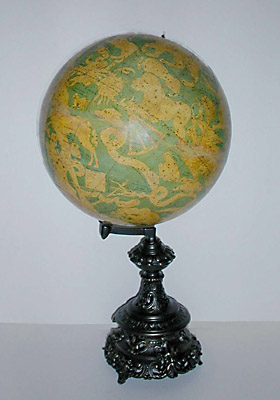 Continental Celestial Table Globe