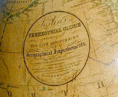 Joslin globe cartouche