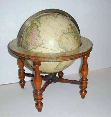 Josling terrestrial table globe