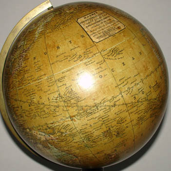 Malby 9-Inch Terrestrial Floor Globe