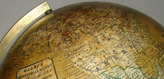 Malby 9-Inch Terrestrial Floor Globe