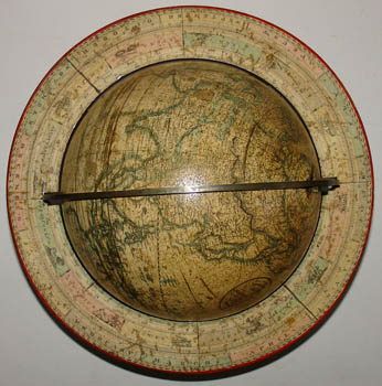 top of globe
