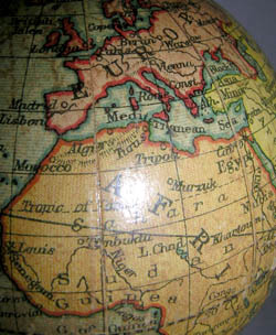 George Philip and Son 3-Inch Terrestrial Globe