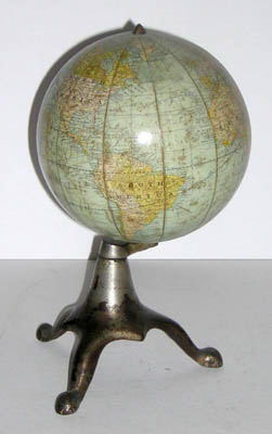 Rand McNally table globe
