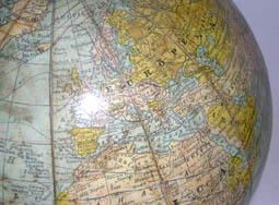 Rand McNally table globe