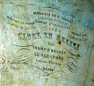 detail: cartouche